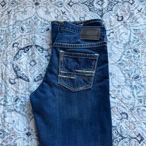 Ariat Men's Dark Blue Bootcut Jeans